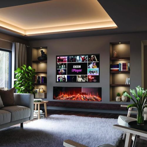 Solution Fires Innovates with High-Tech Luxury Electric Fire Range